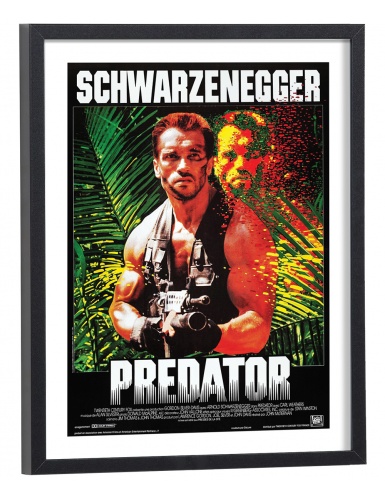 Affiche film Predator avec Arnold Schwarzenegger