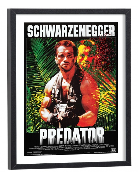 Affiche film Predator avec Arnold Schwarzenegger