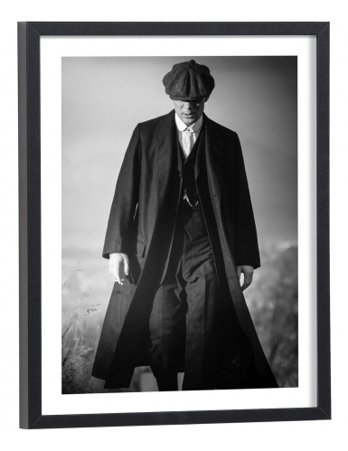Affiche Peaky Blinders noir et blanc