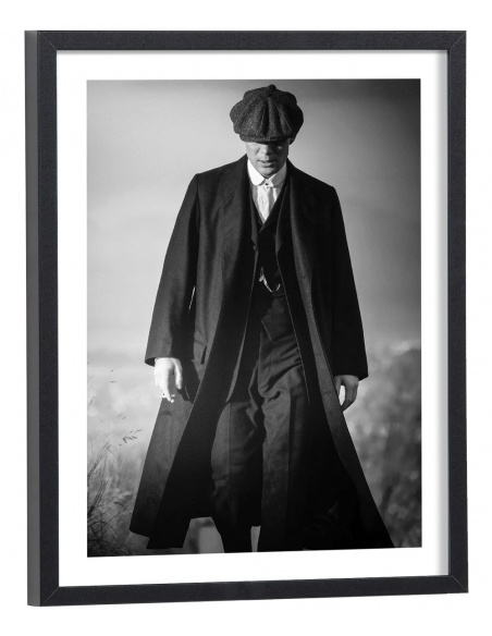 Affiche Peaky Blinders noir et blanc