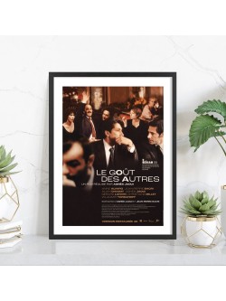 Le Goût des Autres | Affiche cinéma encadrée — Tableaudestock