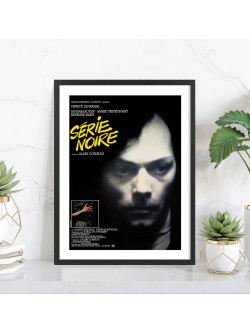 Affiche Série Noire | Poster cinéma Alain Corneau — Tableaudestock