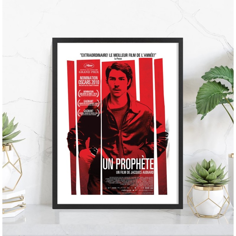 Un Prophète | Affiche cinéma encadrée 30x40 — Tableaudestock