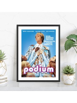Affiche Podium | Poster cinéma Benoît Poelvoorde — Tableaudestock