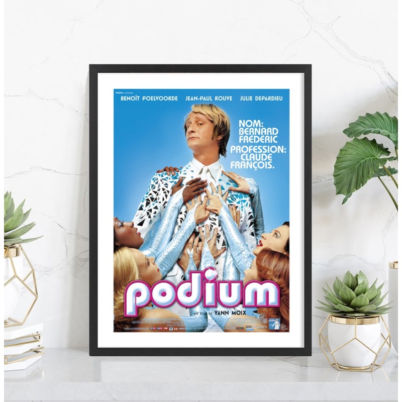 Affiche Podium | Poster cinéma Benoît Poelvoorde — Tableaudestock
