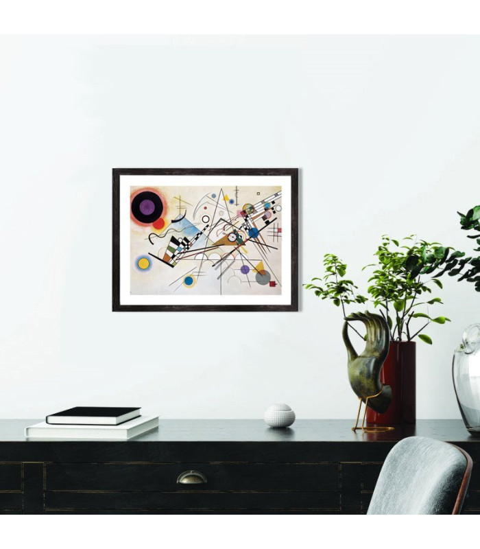  Affiche reproduction Kandinsky Composition 8