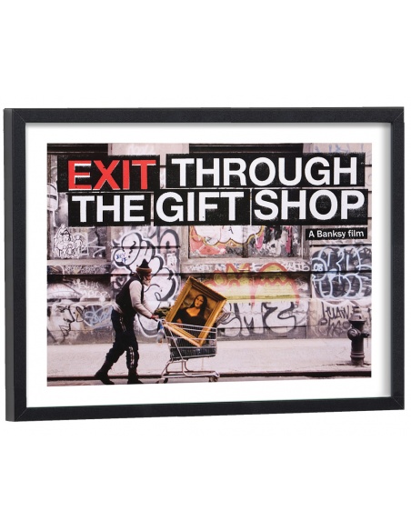 Affiche Banksy - Exit Through the Gift Shop