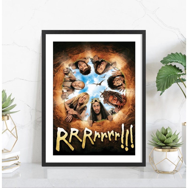 Affiche RRRrrrr!!! | Poster cinéma 30x40 encadré — Tableaudestock