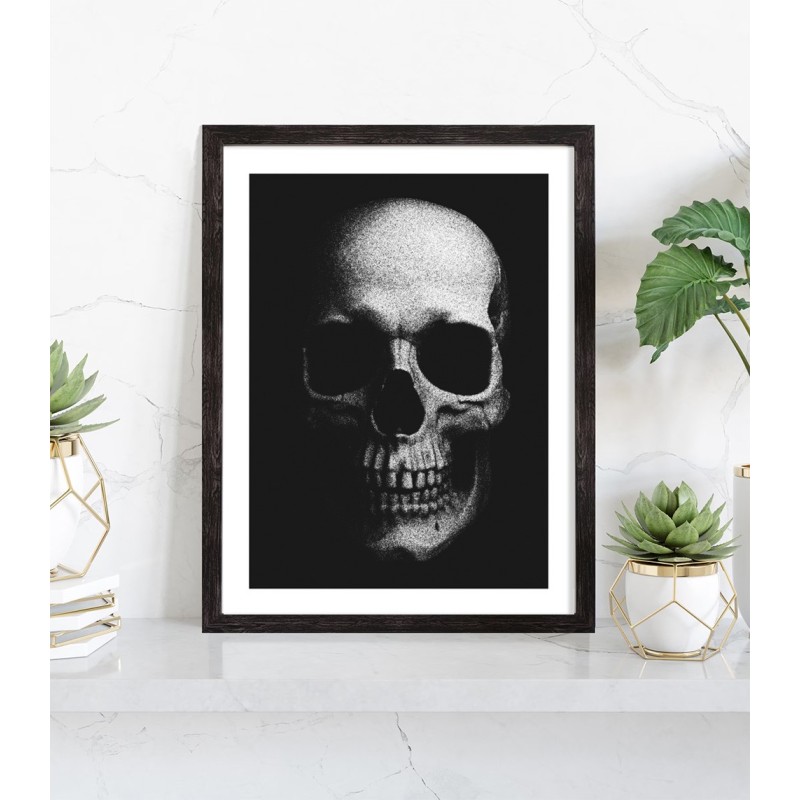 Affiche vintage crâne | Poster art gothique 30x40 — Tableaudestock