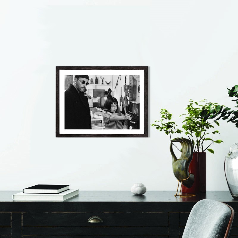 Affiche Léon Mathilda | Poster cinéma 40x30 encadré