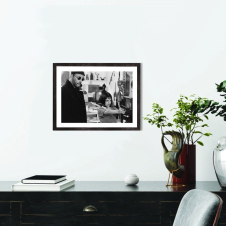 Affiche Léon Mathilda | Poster cinéma 40x30 encadré