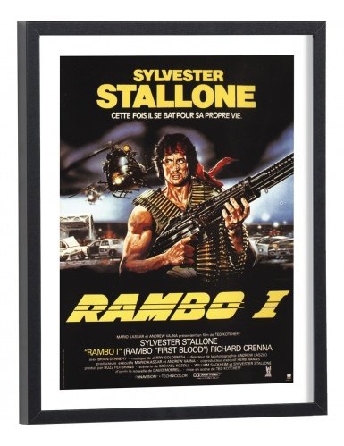 Affiche film Rambo 1