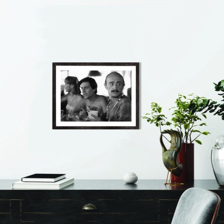 Affiche Les Bronzés noir et blanc | Poster cinéma 40x30