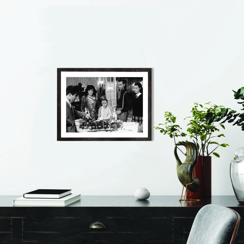 Le Père Noël est une Ordure | Affiche cinéma encadrée