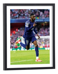 Affiche Ousmane Dembélé PSG 2025 poster