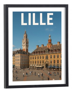 Affiche Lille Grand Place