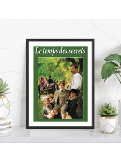 Le Temps des Secrets | Affiche cinéma 30x40 — Tableaudestock