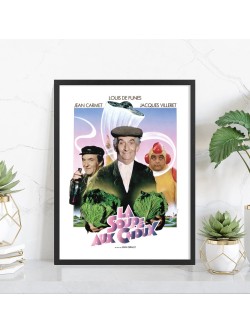 La Soupe aux Choux | Affiche cinéma 30x40 — Tableaudestock