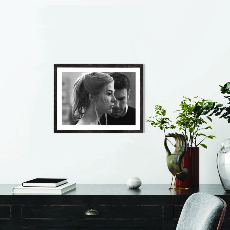 Affiche Gone Girl - Poster cinéma encadré