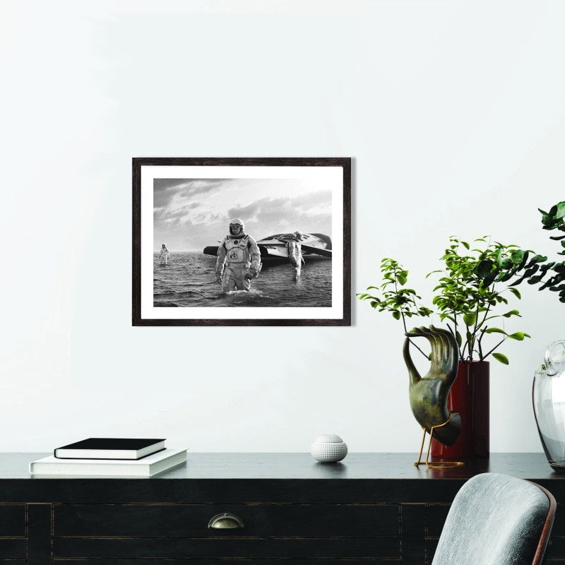 Affiche Interstellar Astronautes - Poster cinéma