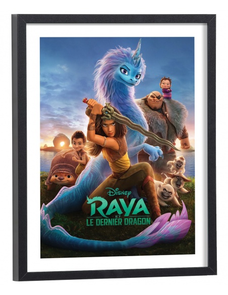 Affiche Film Raya et le Dernier Dragon