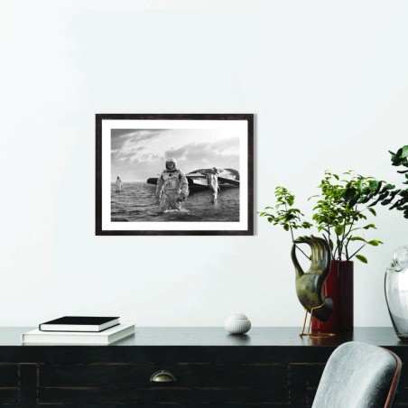 Affiche Interstellar Astronautes - Poster cinéma