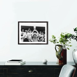 Affiche Michel Platini Euro 1984 | Poster football vintage