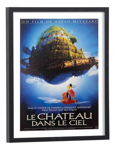 Affiche Film Le château dans le ciel, Miyazaki