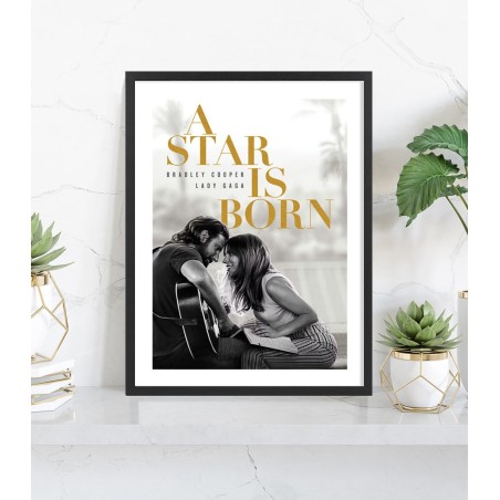 Affiche film A star is born - Ciméma culte