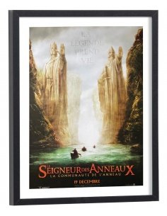 Affiche Film Le seigneur des anneaux, la communauté de l'anneau