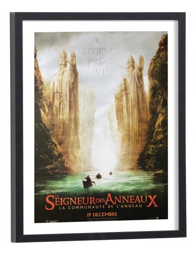 Affiche Film Le seigneur des anneaux, la communauté de l'anneau