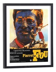 Affiche Film Pierrot le fou