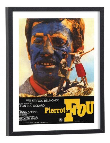 Affiche Film Pierrot le fou