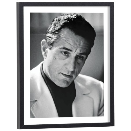 Affiche noir et blanc de Robert De Niro dans le film Casino