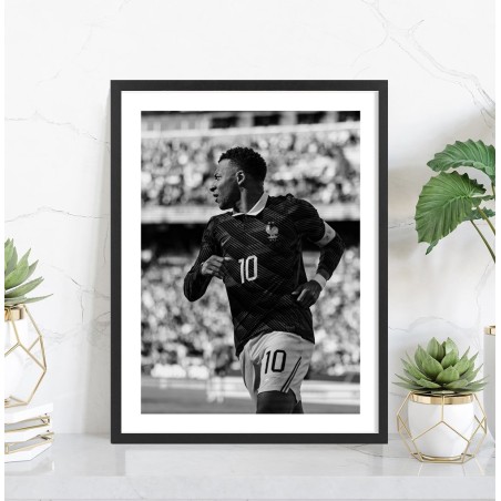 Affiche Kylian Mbappé Equipe de France Football 2026