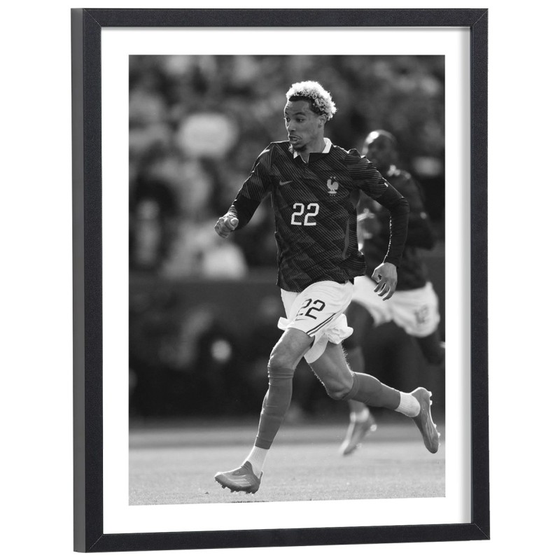 Affiche de Hugo Ekitiké avec l'équipe de France de football en 2026