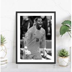 Poster Mike Maignan Equipe de France football 2026