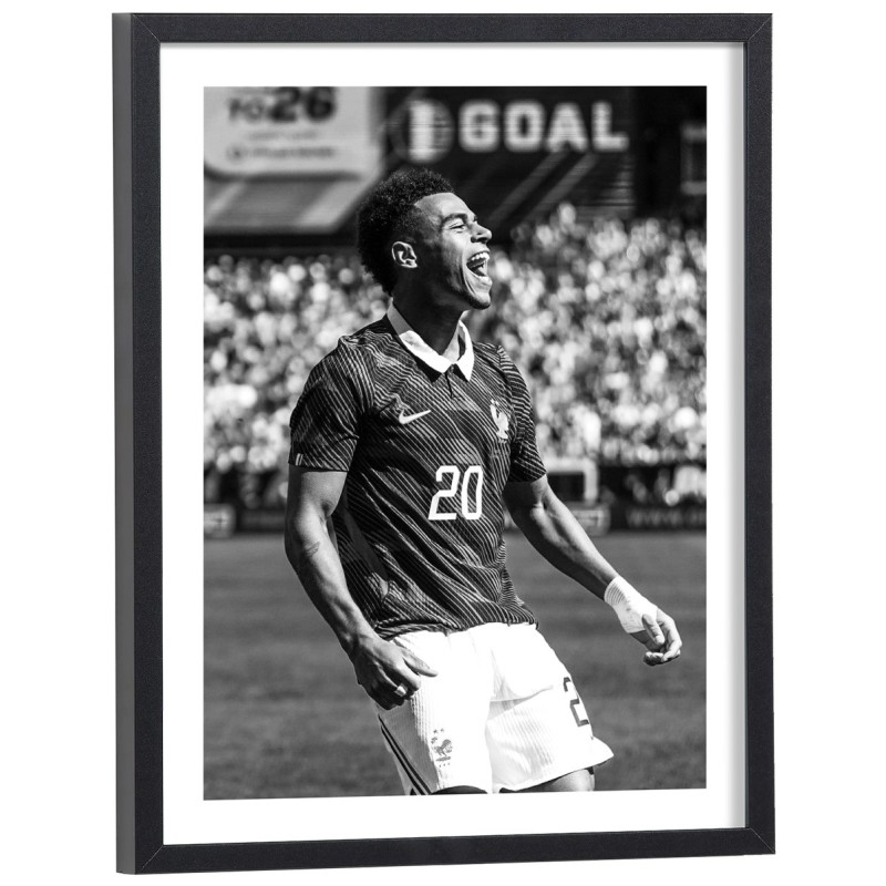 Affiche de Désiré Doué avec l'équipe de France de football en 2026