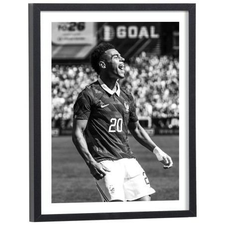 Affiche de Désiré Doué avec l'équipe de France de football en 2026