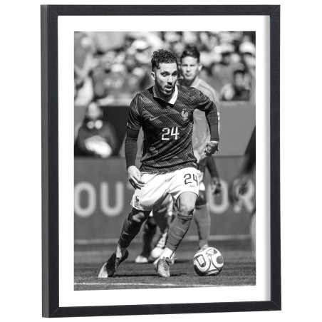Affiche de Rayan Cherki avec l'équipe de France de football en 2026
