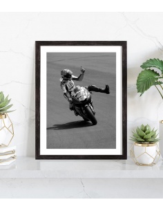 Affiche Valentino Rossi Moto 2