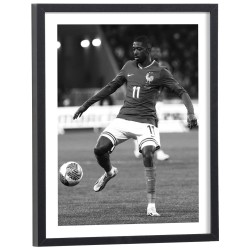 Affiche de Ousmane Dembélé avec l'équipe de France de football en 2026