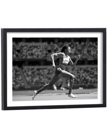 Affiche Allyson Felix Athletisme