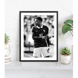 Affiche Kylian Mbappé Equipe de France Football 2026