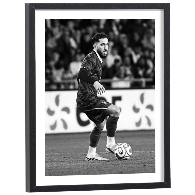 Affiche de Rayan Cherki avec l'équipe de France de football en 2026