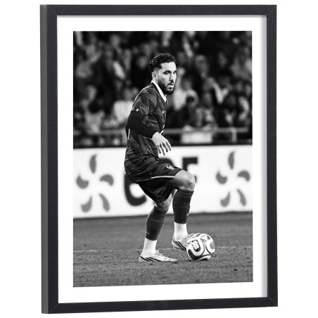 Affiche de Rayan Cherki avec l'équipe de France de football en 2026