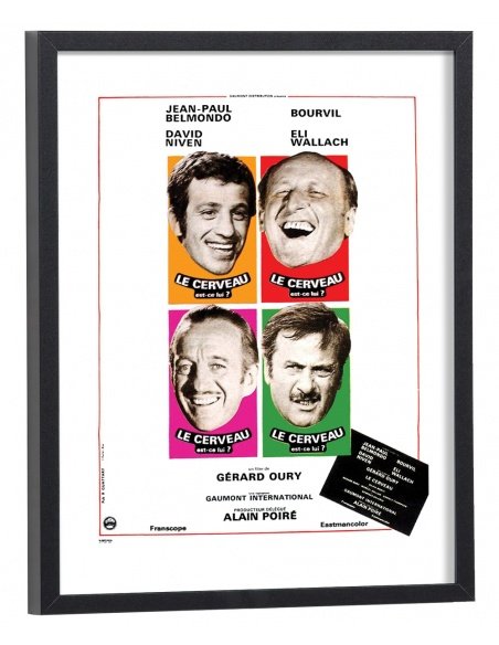 Affiche Film Le Cerveau