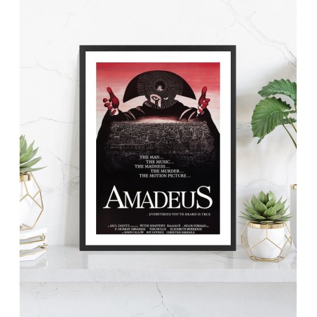 Affiche du film Amadeus - Poster cinéma
