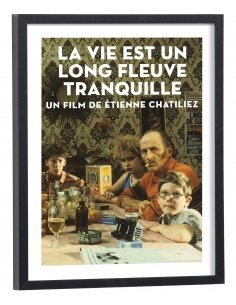 Affiche Film La vie est un long fleuve tranquille
