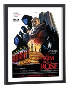 Affiche Film Le nom de la rose
